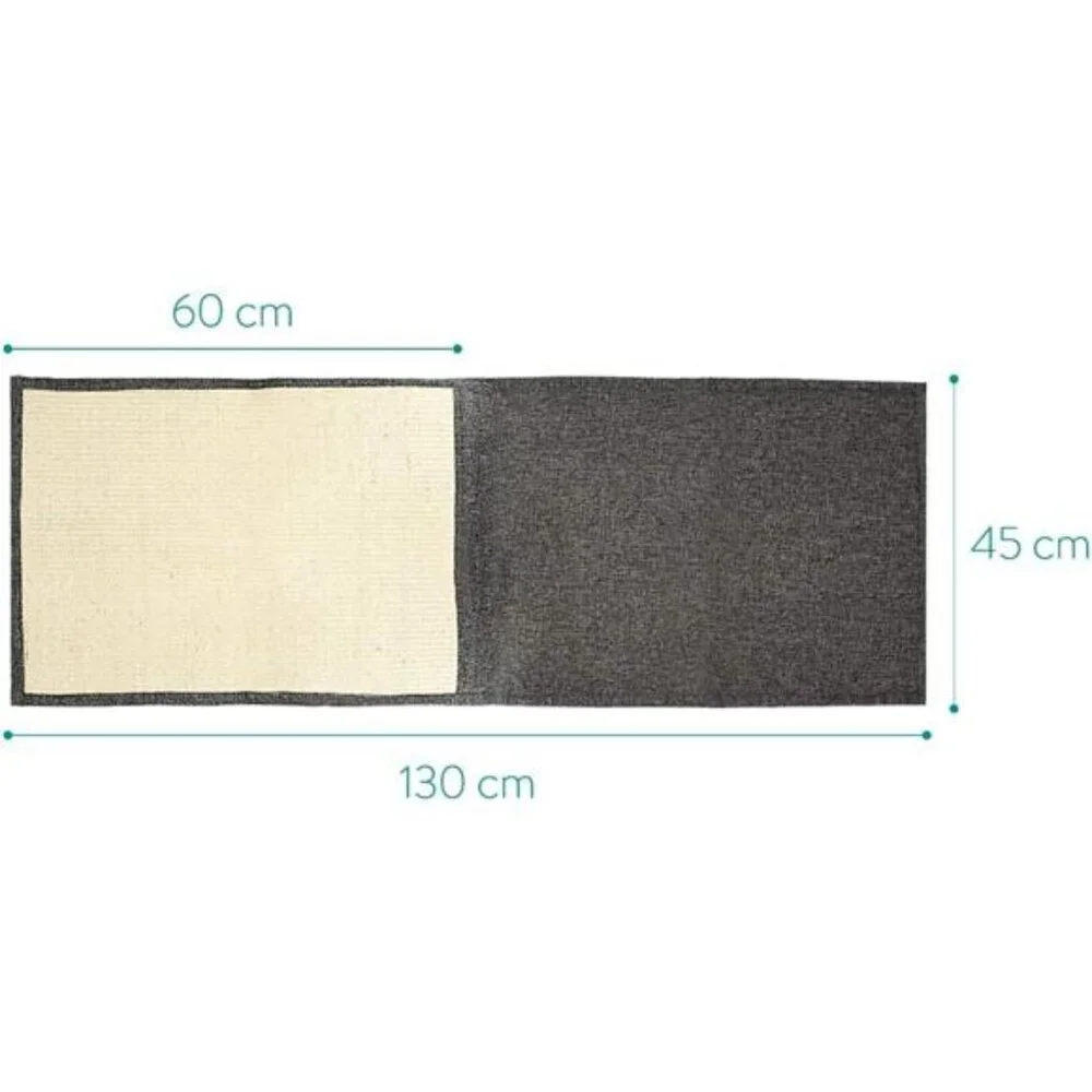 2X Cat Scratch Mats Sofa Protector -Natural Sisal Furniture Protector Scratching